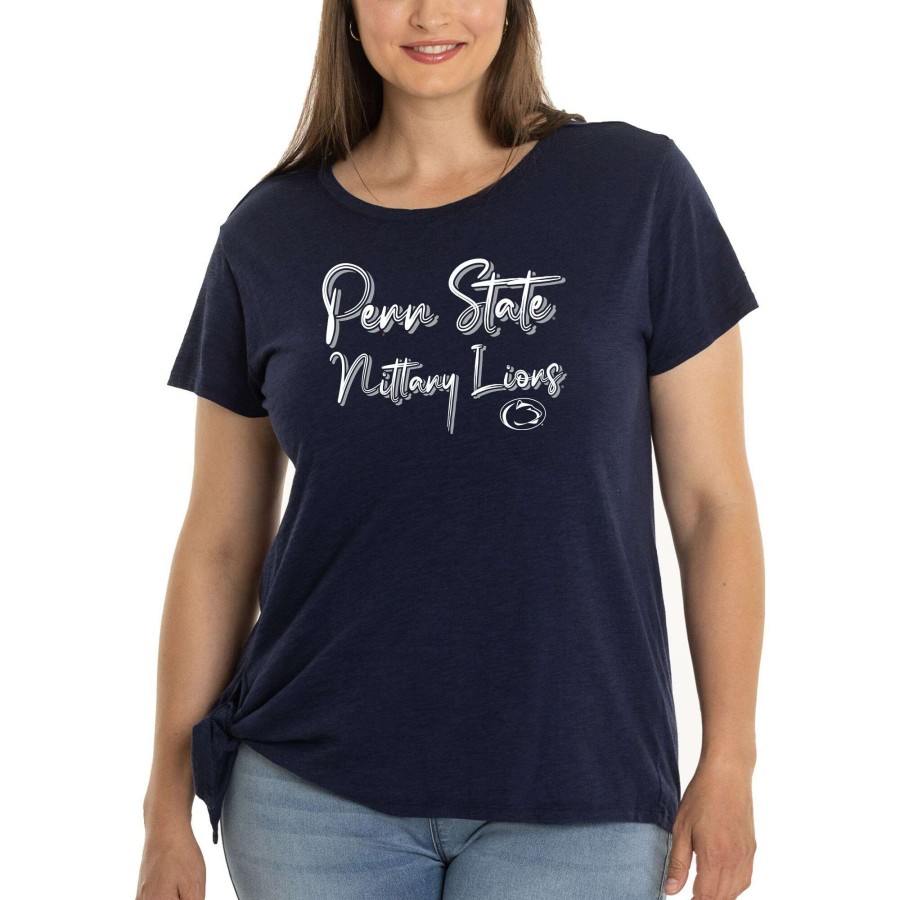 Women * | Limited Edition Women'S Navy Penn State Nittany Lions Sophie T-Shirt