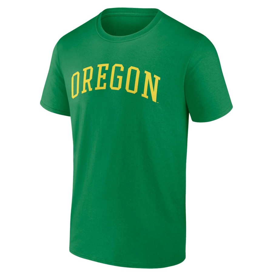 Men * | Clearance Sale Men'S Fanatics Branded Green Oregon Ducks Basic Arch T-Shirt